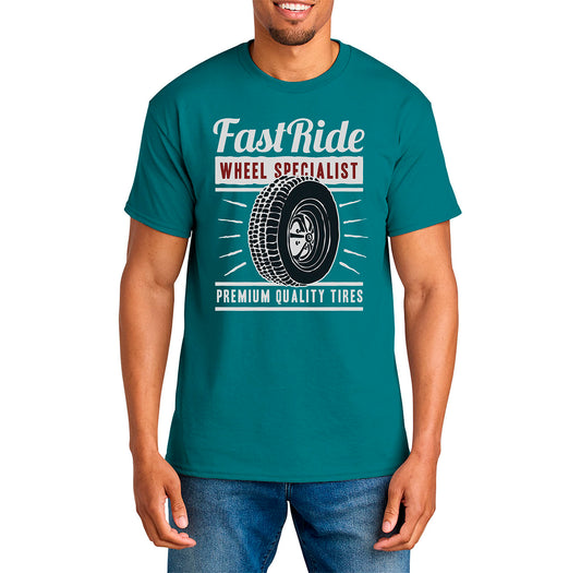 Men's Fast Ride Wheel Specialist DryBlend Tee