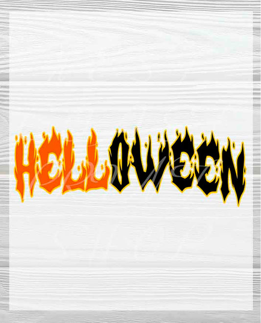 HellOween DTF Transfers | Halloween Heat Press Transfers