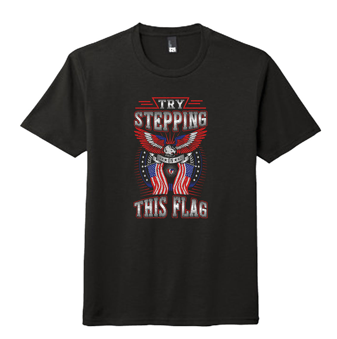 Try Stepping on This Flag, Veterans Wear Your Pride, Veterans' T-Shirts