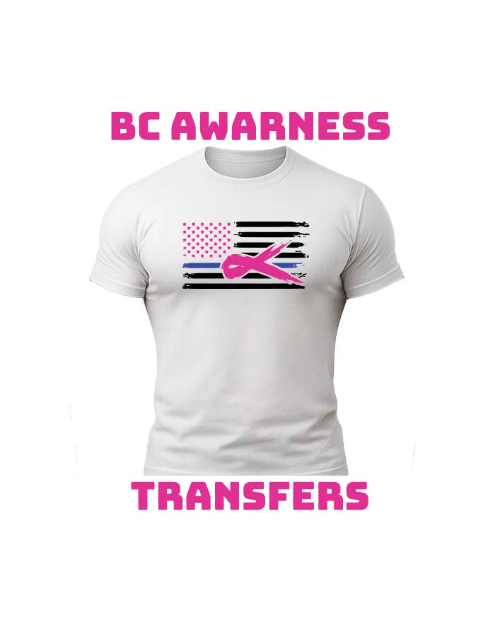 Breast Cancer Awareness DTF Transfers
