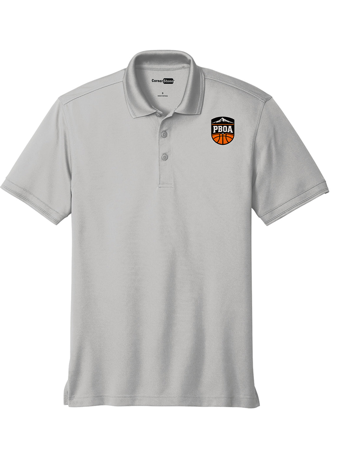 PBOA CornerStone® Polo Snag-Proof Pique (CS4020)