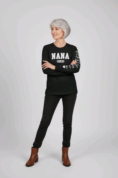 Personalize for Mom Long Sleeve Shirt – Custom Mother’s Day Gift | Women’s Classic Fit Tee