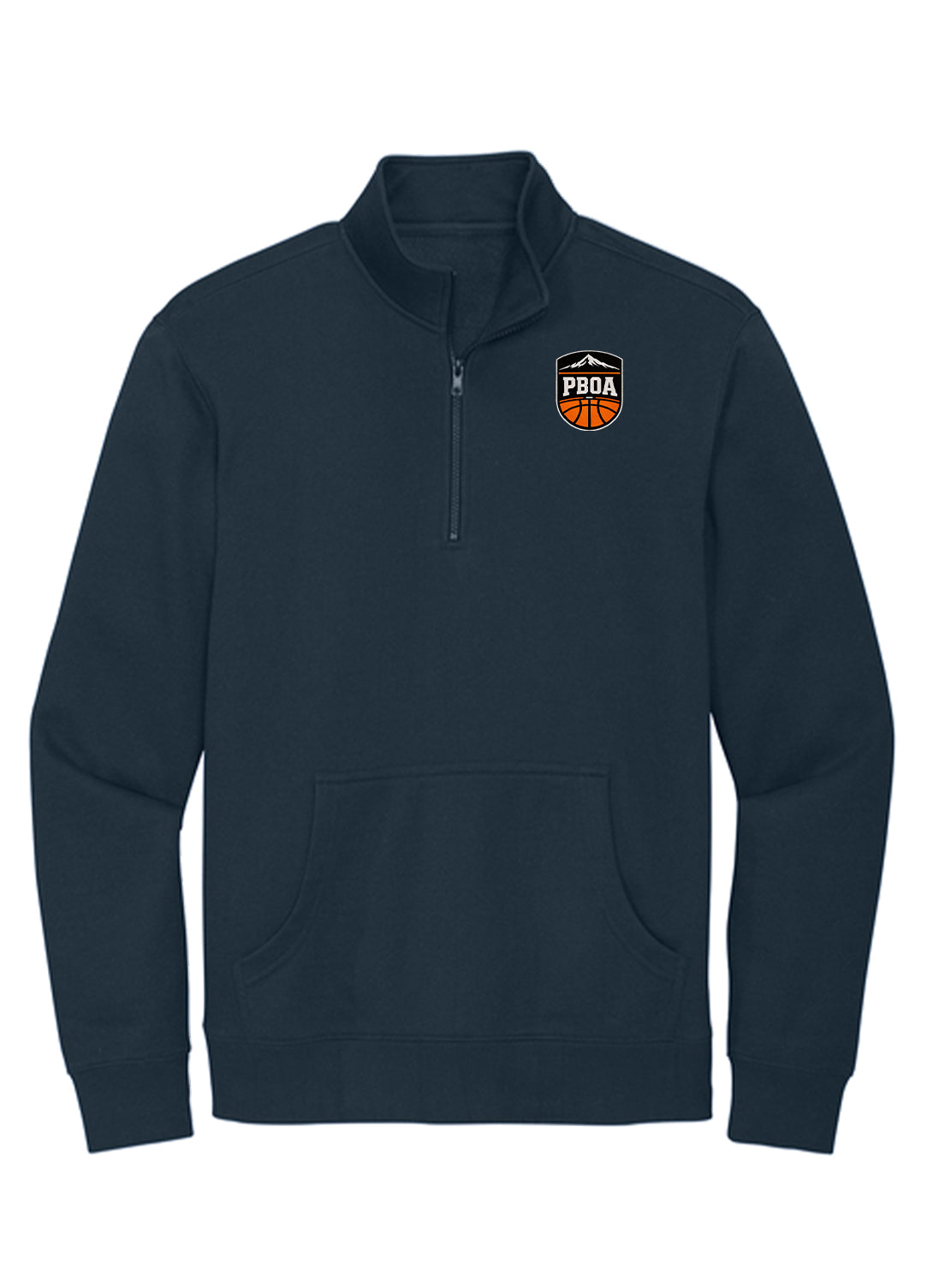 PBOA 1/4 Zip Sweatshirt District® V.I.T.™ Fleece (DT6106)