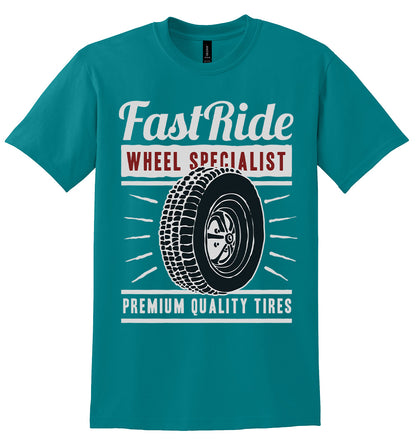 Men's Fast Ride Wheel Specialist DryBlend Tee
