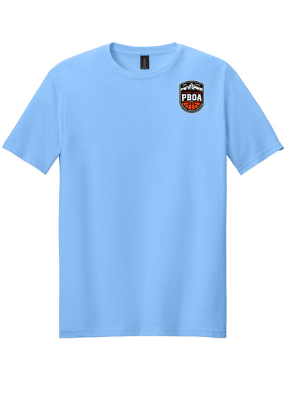 PBOA Left Chest Logo - Ring Spun Tee Gildan T-Shirt (64000)