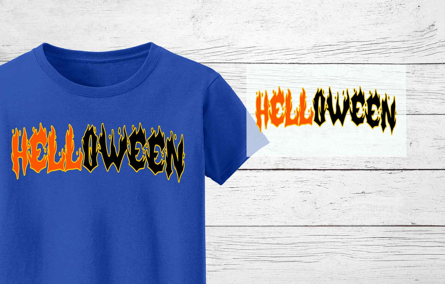 HellOween DTF Transfers | Halloween Heat Press Transfers