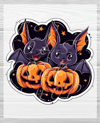 Cute Pumpkins | Kid's Halloween DTF Transfers  | Halloween Heat Press Transfers