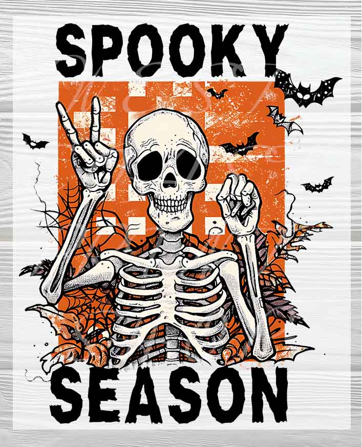 Spooky Season  Halloween Ready to press DTF Transfers | Halloween Heat Press Transfers