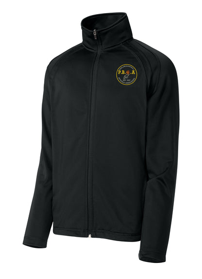 PBOA Referee Jacket Sport-Tek® Tricot Track Black (JST90)