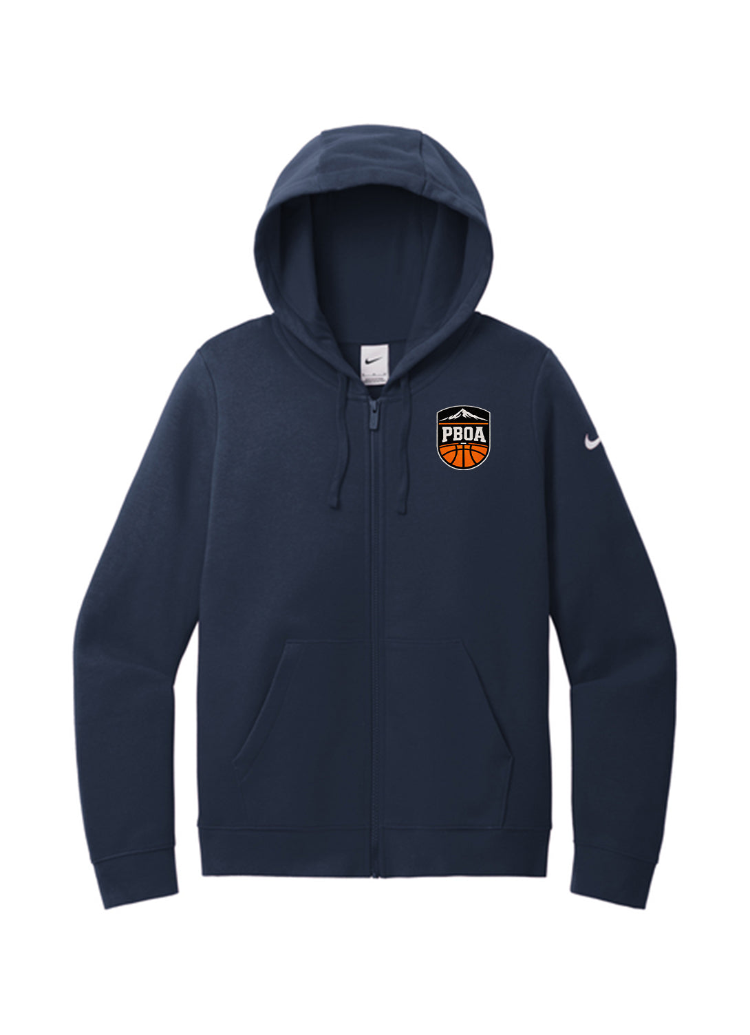 PBOA Nike Women's Club Fleece Full-Zip Hoodie(NKFD9890)