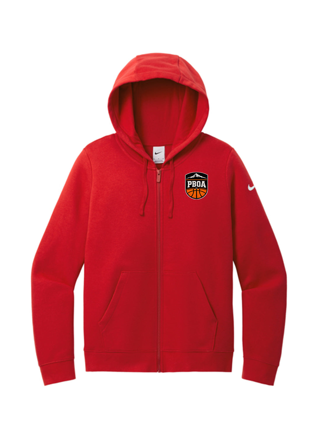 PBOA Nike Women's Club Fleece Full-Zip Hoodie(NKFD9890)