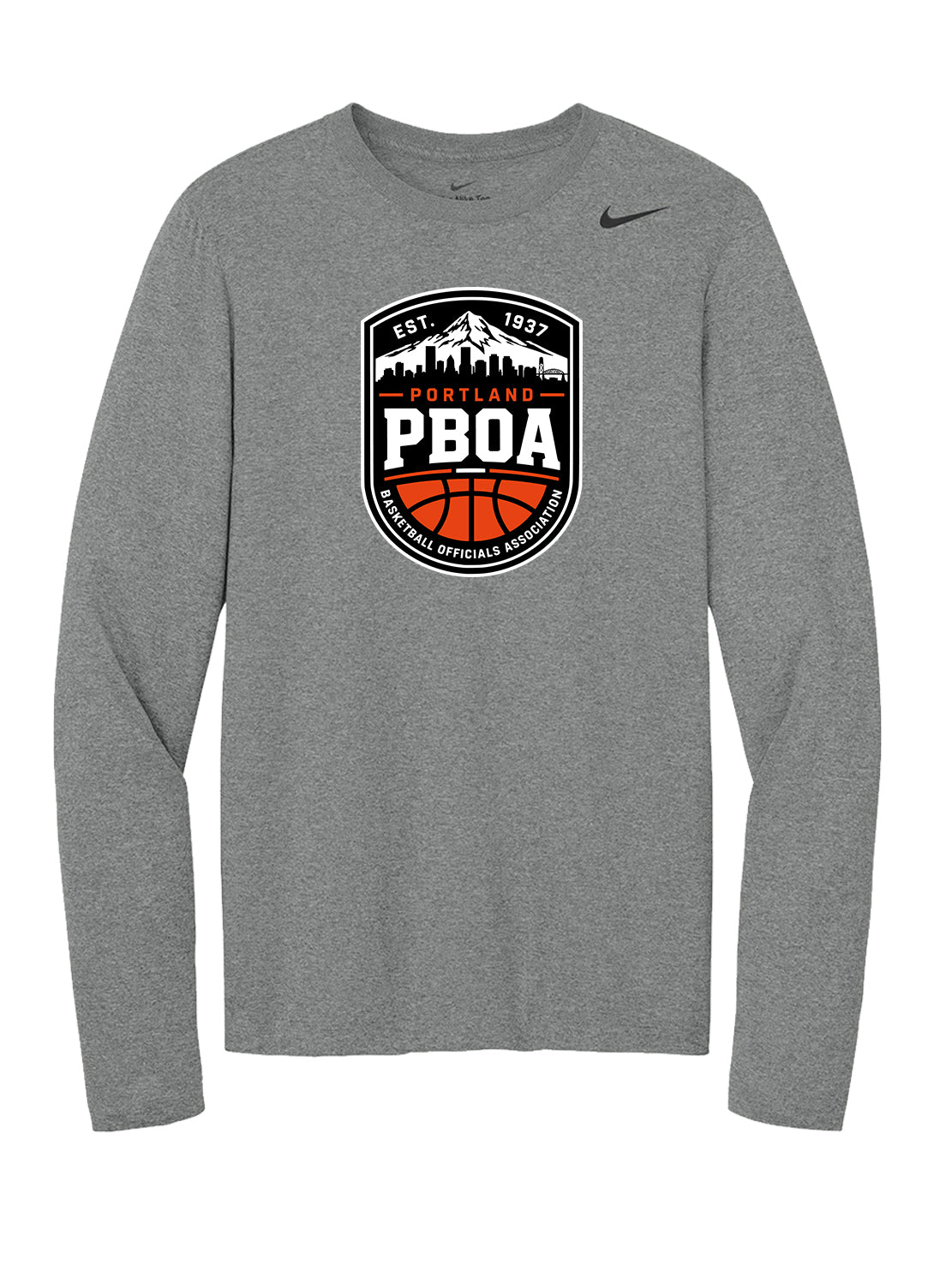 PBOA Nike Team rLegend Long Sleeve Tee (NKHQ4550)