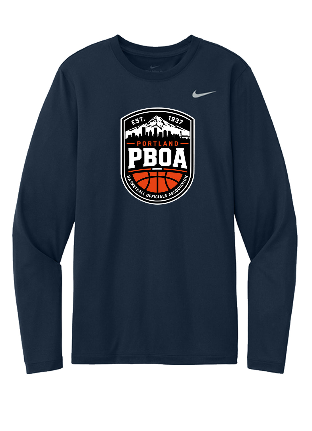 PBOA Nike Team rLegend Long Sleeve Tee (NKHQ4550)