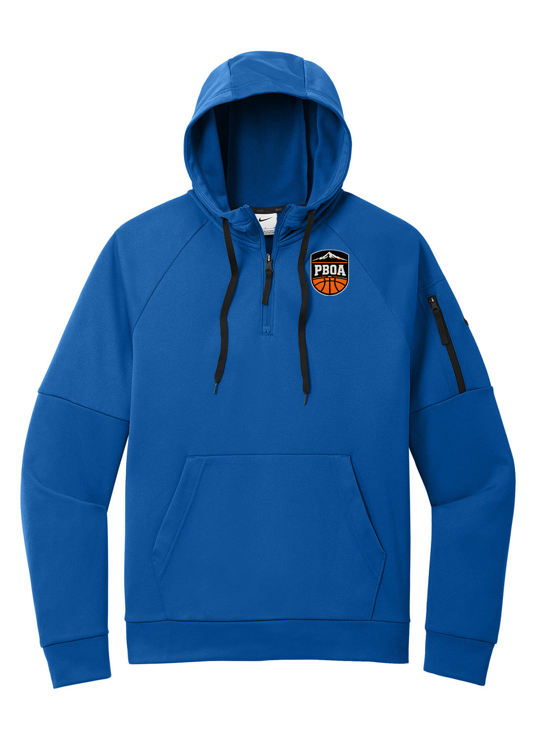PBOA Nike Therma-FIT Pocket 1/4-Zip Fleece Hoodie (NKFD9742)