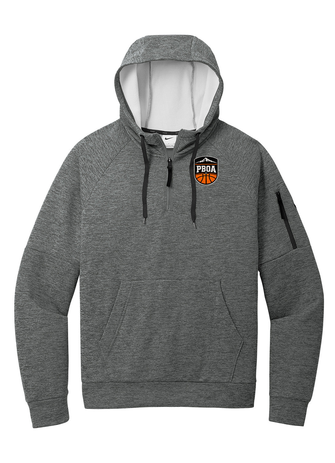 PBOA Nike Therma-FIT Pocket 1/4-Zip Fleece Hoodie (NKFD9742)
