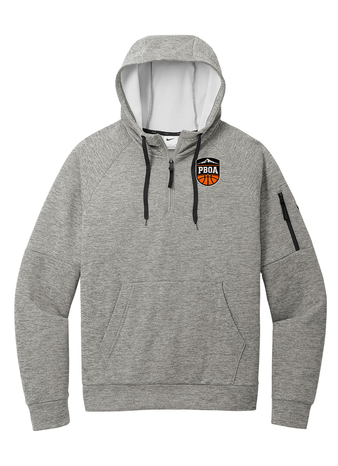 PBOA Nike Therma-FIT Pocket 1/4-Zip Fleece Hoodie (NKFD9742)